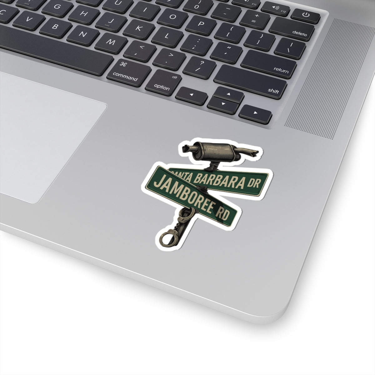 NEWPORT BEACH EXHAUST STICKER