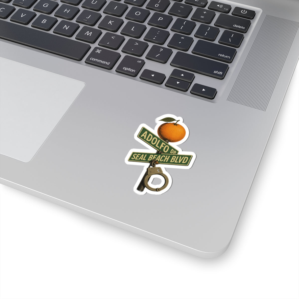 SEAL BEACH STREET SIGN STICKER